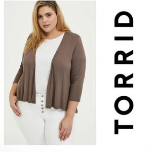 Torrid Super Soft Open Front Cardigan